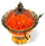 Сахарница из янтаря «Восточная сказка»