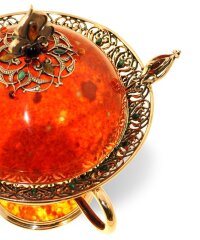 Сахарница из янтаря «Восточная сказка»
