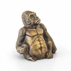 Бронзовая статуэтка «Горилла»