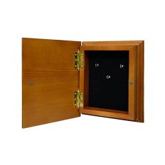 Малая ключница подкова с монетами «Деньги в дом» — талисман удачи