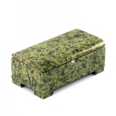 Подарочная шкатулка из змеевика «Купюра» для денег