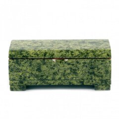 Подарочная шкатулка из змеевика «Купюра» для денег