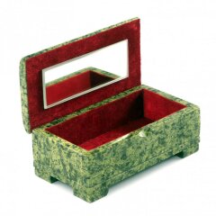 Подарочная шкатулка из змеевика «Купюра» для денег