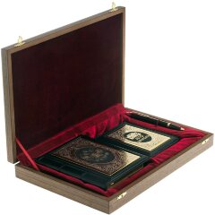 Подарочный набор «Герб России» (обложка автодокументы, ежедневник, ручка)