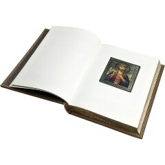 Подарочный набор книга «Великие имена» с иконой Ангел Хранитель