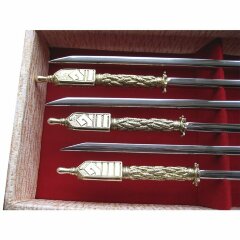 Набор шампуров «Дельфины»