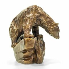 Бронзовая статуэтка «Белый медведь»