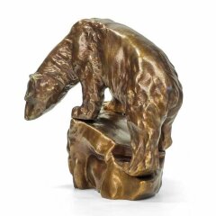 Бронзовая статуэтка «Белый медведь»