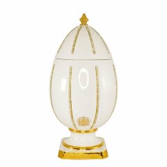 Сувенирная шкатулка «Пасхальное яйцо» (EMOZIONI) белая