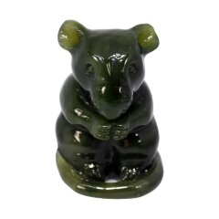 Нефритовая статуэтка «Мышонок»