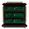 Интерьерный ларец из малахита «Комод» для украшений
