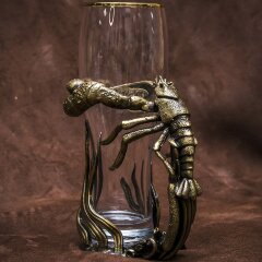Подарочная пивная кружка «Рак» с объёмной фигуркой