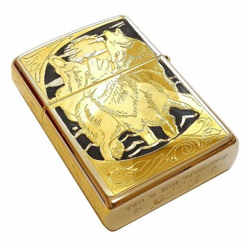 Зажигалка «Волки»