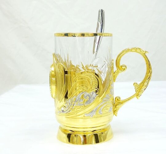 Подстаканник "Малахит"