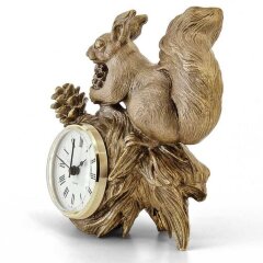 Сувенирная композиция с часами «Белка» в подарок