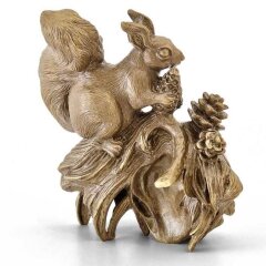 Сувенирная композиция с часами «Белка» в подарок