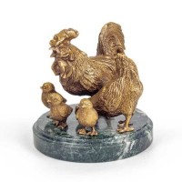 Сувенирная композиция «Семейство курицы»