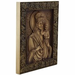 Резная икона «Призри на смирение»