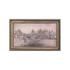 Картина гравюра «Виды Москвы» (малая)