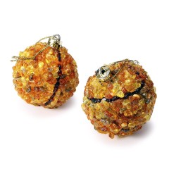 Набор новогодние игрушки «Рождественские шары» для украшения праздников ёлки