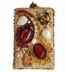 Дизайнерское зеркальце «Модница»