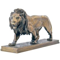 Бронзовая статуэтка «Лев»