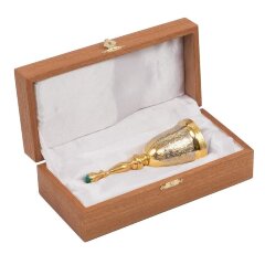 Сувенирный колокольчик «Малахит»