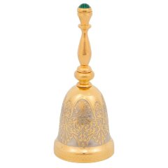 Сувенирный колокольчик «Малахит»