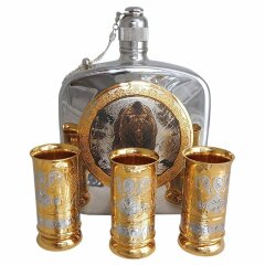 Подарочная фляжка «Медведь»