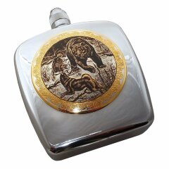 Подарочная фляжка «Медведь»