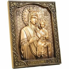 Резная икона «Божья матерь Скоропослушница»