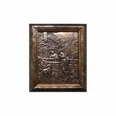 Настенная картина «Охотник с собакой» (малая)