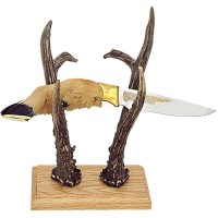 Подарочный нож «Козья ножка» в виде охотничьего трофея