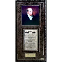 Аутентичный автограф «Натан Майер Ротшильд»