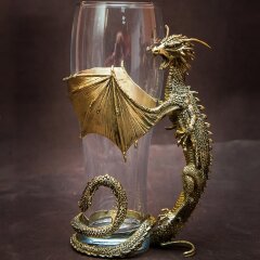 Подарочная кружка для пива «Дракон» с объёмной фигуркой