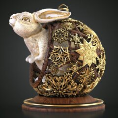 Новогодний сувенир «Кролик» – символ 2023 года