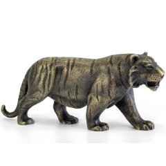 Большая бронзовая статуэтка «Тигр» в подарок мужчине