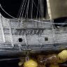 Сувенирный корабль «Santa Maria» из серебра в подарок для интерьера