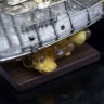 Сувенирный корабль «Santa Maria» из серебра в подарок для интерьера