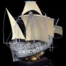 Сувенирный корабль «Santa Maria» из серебра в подарок для интерьера