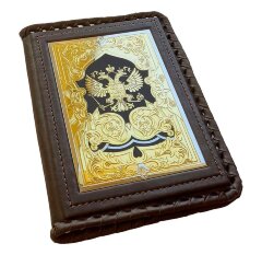 Кожаная обложка «Гербовая»