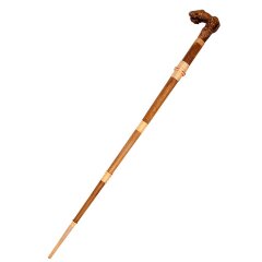 Сувенирная трость «Погоня» с клинком, материал — дерево