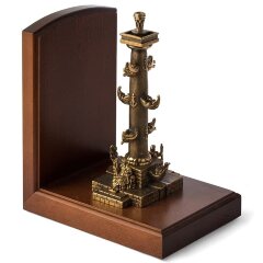 Подарочная подставка для книг «Ростральные колонны» — как оригинальный сувенир из СПб