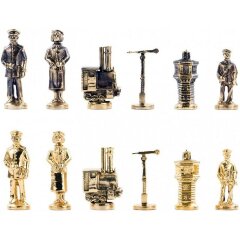 Подарочные шахматы «Железная дорога» в ларце