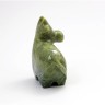 Сувенирная фигурка «Корова» из натурального камня офикальцит