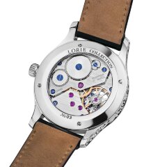 Серебряные мужские часы «ORNAMENT»