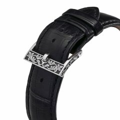 Серебряные мужские часы «ORNAMENT»