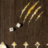 Подарочные нарды «Барс» из карельской берёзы и янтаря