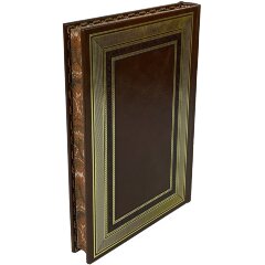 Подарочная книга «Тайные игры спецслужб» в кожаном переплёте