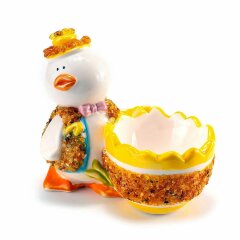 Сувенирная подставка для яйца «Утёнок» в подарок к Пасхе